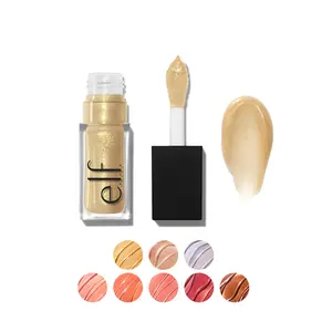 e.l.f. Glow Reviver Lip Oil Glimmer, Hydrating Lip Oil with Glitter Finish 7.6mL