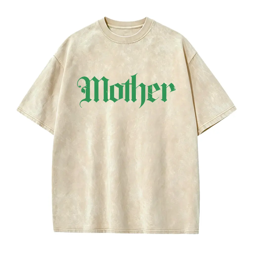 Gothic Vintage Washed Graphic T-Shirt for Women, Oversized Dark Streetwear Top in Soft Cotton, Custom Personalized with Digital Print, Cold Wash, Dark Streetwear Women's T-Shirts, All Seasons, Casual, Baggy, Fabric, Round Neck, Check, Shortsleeve, Apparel