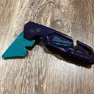 Dark purple and teal Milwaukee fastback