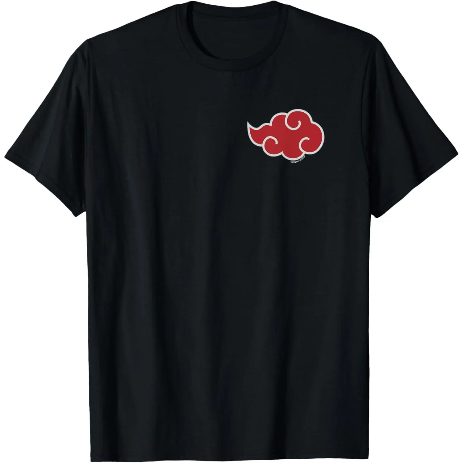 Naruto Shippuden Akatsuki Cloud Short Sleeve T-Shirt