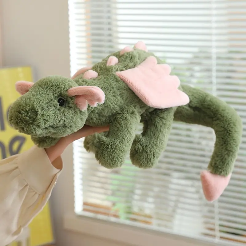 Sakura Matcha Large Dragon Inspired Skydragon Plush Toy Birthday Gift Christmas Gift for Kids Home Decor