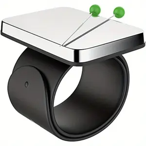 1pc Magnetic Wrist Sewing Pincushion Pin Holder for Sewing, Wrist Pin Cushion, Magnetic Pin Cushion, Quilting Supplies
