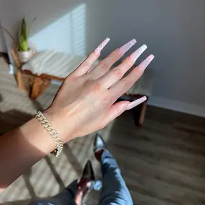 Women's Cuban Bracelet with Bling Embellishments