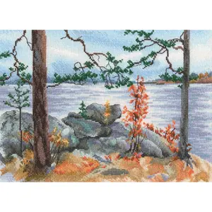 Moon path M969 Counted Cross Stitch Kit