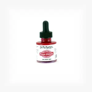 Dr. Ph. Martin's Spectralite Private Collection Liquid Acrylics (3PC) Arcylic Paint Bottle, 1.0 US fl oz, Ruby Red, 1 Bottle