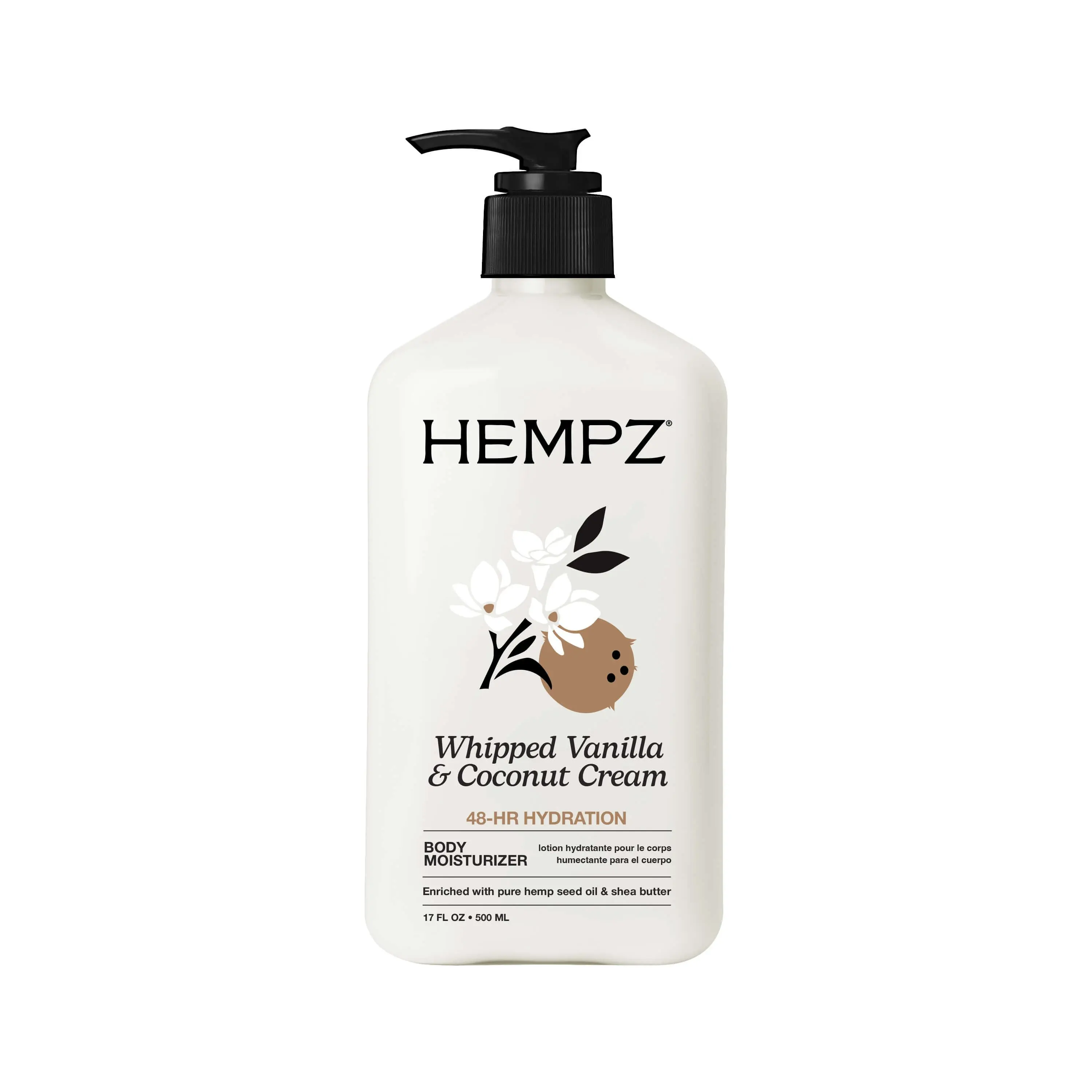 Whipped Vanilla & Coconut Cream Moisturizing Body Lotion