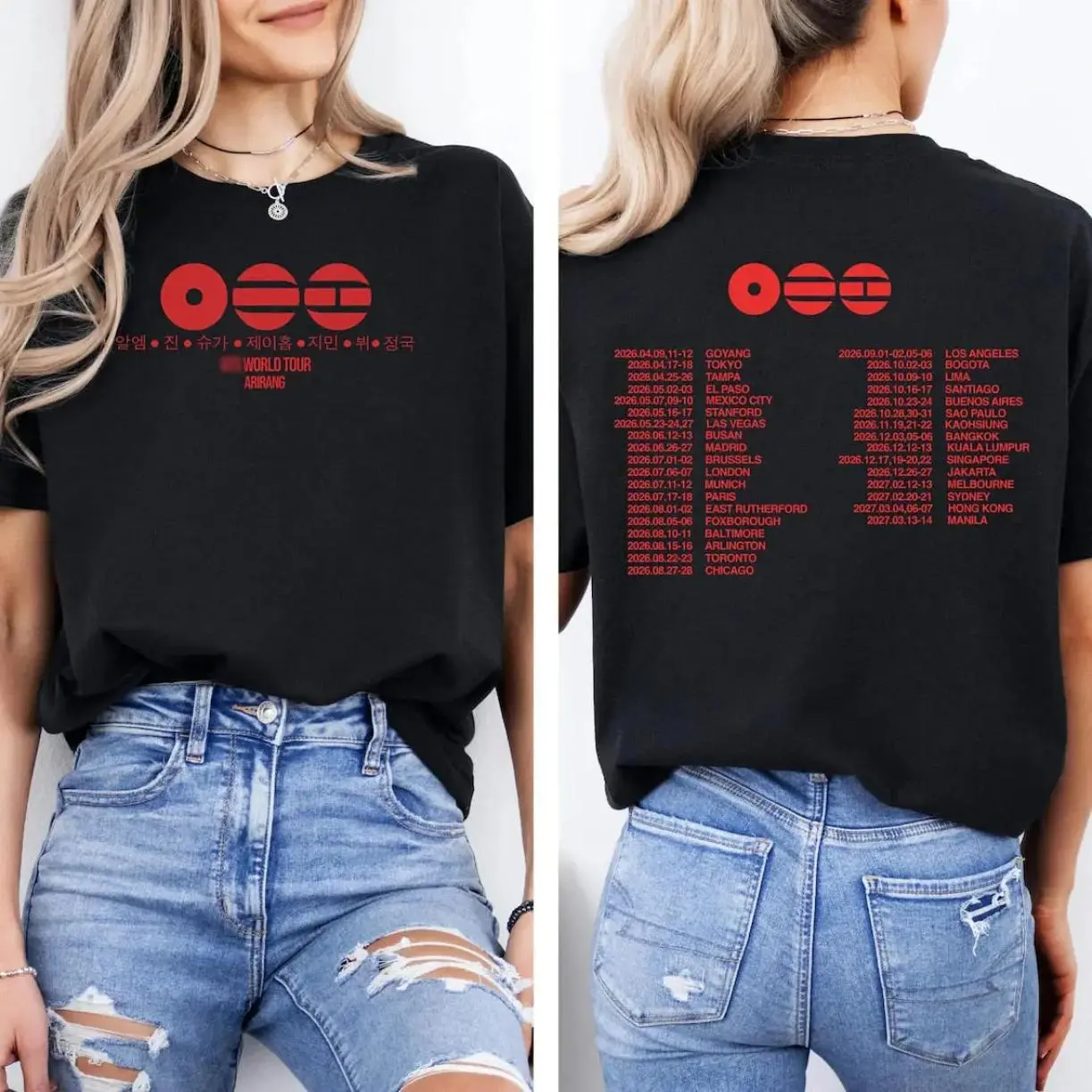 Bangtan Shirt, Bangtan Arirang Shirt