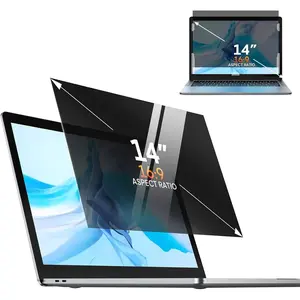 Laptop Privacy Screen 14 Inch, Removable 16:9 Aspect Privacy Filter Screen Protector for 14 Inch Laptop, Privacy Screen Anti Peeping