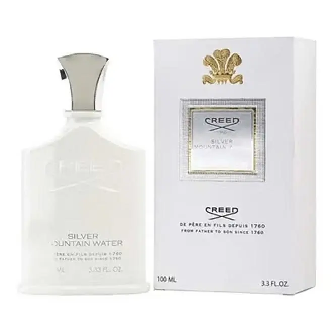 Creed Silver Mountain Water Eau De Parfum Spray 3.3 oz 100 ml New In Box