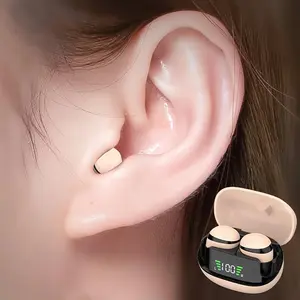 Wireless In-Ear Earbuds, Bluetooth Noise Cancelling Earphones with Digital Display, High Sound Quality Earbuds for Work, Class, and Sleep, Headphones
