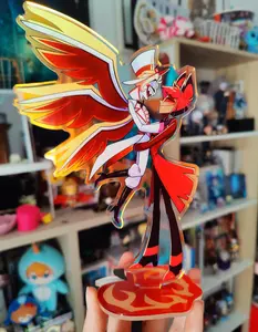 RadioApple Rainbow Standee - Alastor and Lucifer Hazbin Hotel