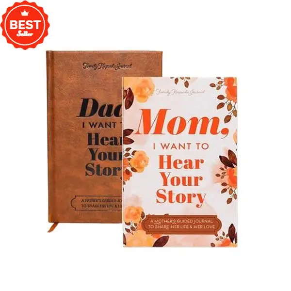 Mom and Dad, I want to hear your stories, guide meaningful diaries, write different stories, and be a New Year's gift for Mom and Dad- Diary