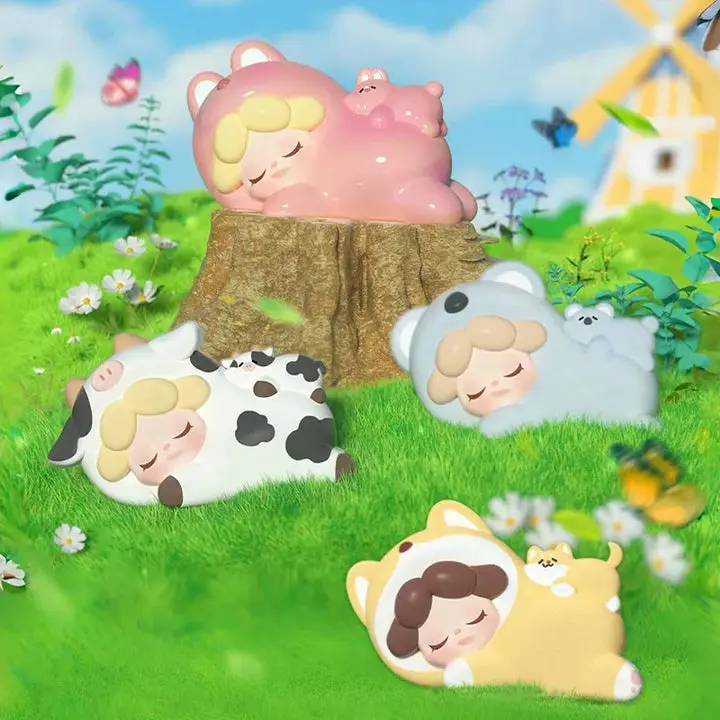 Wendy Beans-V1 Sleepy Everyday Series Collectible Figures Sealed Blind Box【Treein Land】
