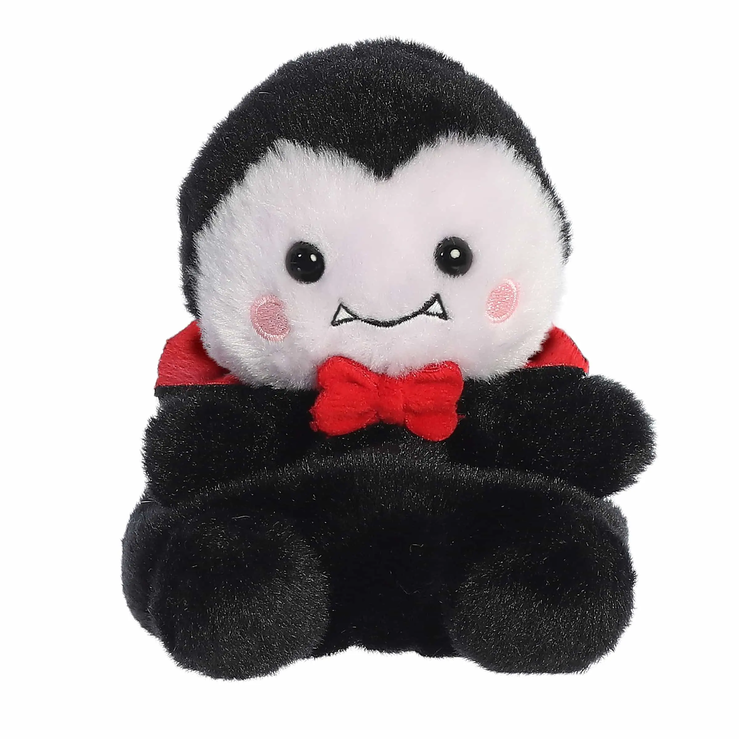Palm Pals Spooky Viktor Vampire 5 inch Black Mini Soft Plush Collectable Stuffed Animal