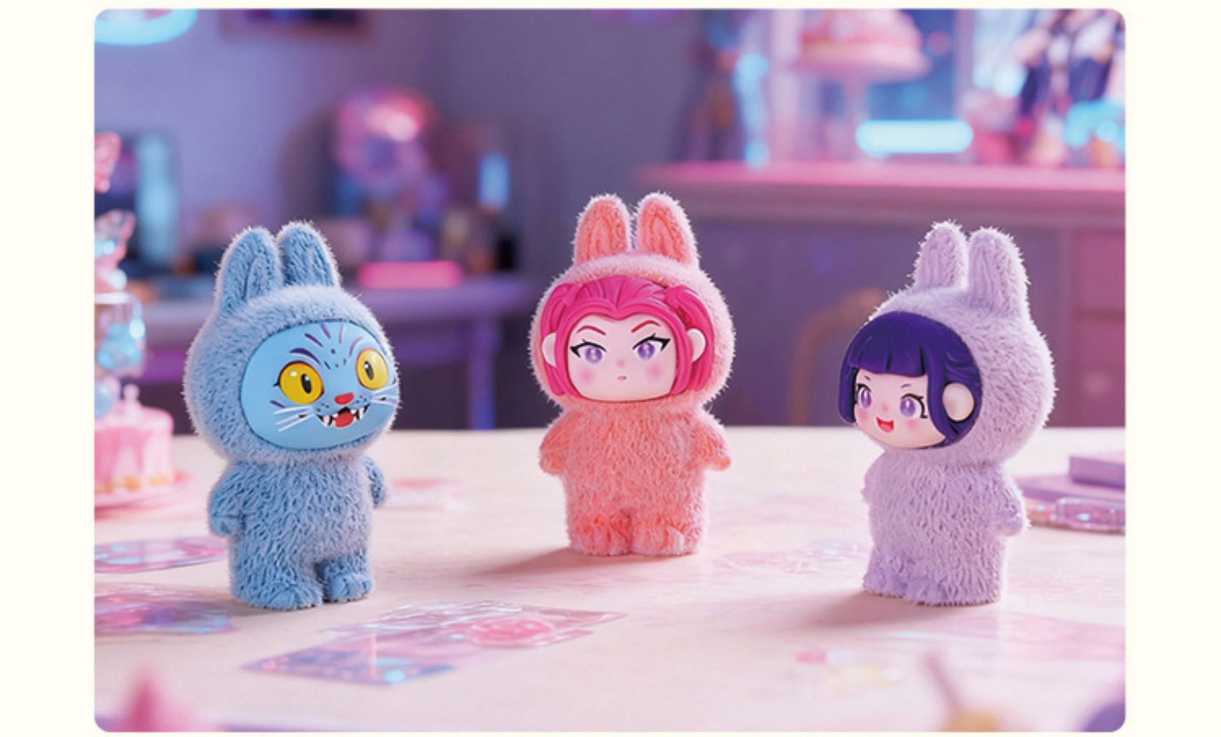 K-POP Witch Hunter Group Resin Mini Figurines - Desktop Decorations | TikTok Trend Matching Game Toys