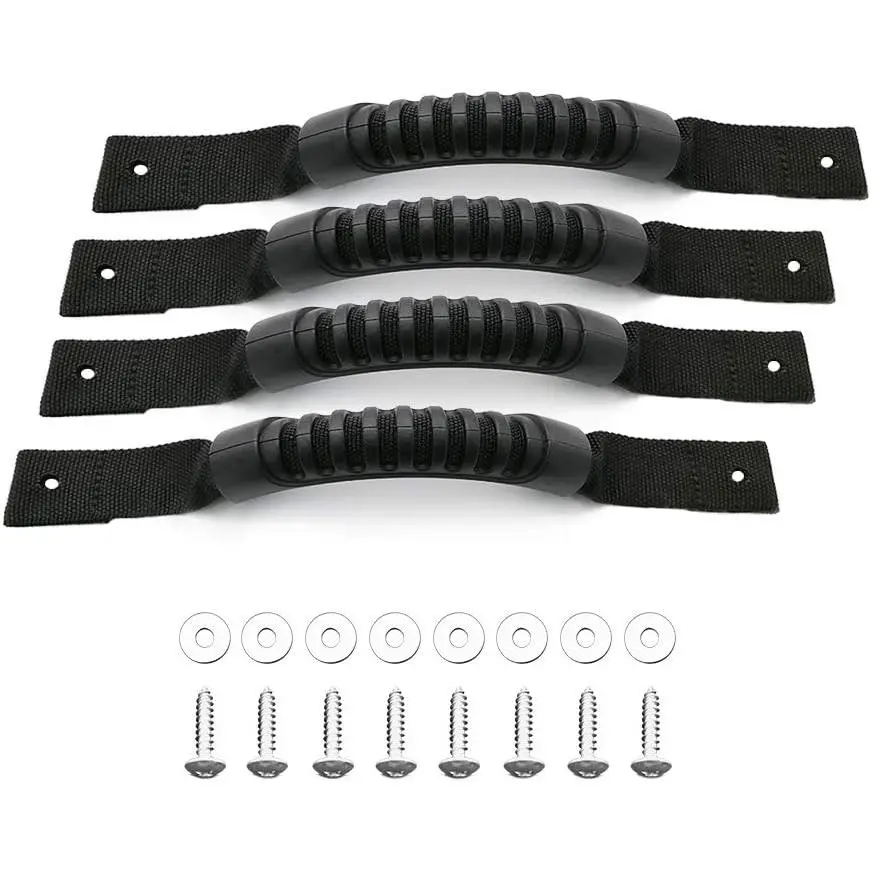 4 Pack Kayak Carry Handles for Ocean Perception Water Outdoor Sport Canoe Boat Kayak with Screws