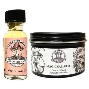 Magickal Arts Mini Set for Spells, Rituals, Sacred Rites, Moon Magic, Petitions & Invocations | Art Of The Root