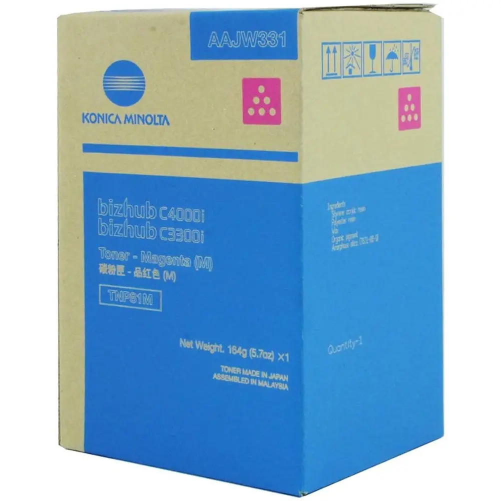 Konica TNp81m Magenta Toner Cartridge For Use In Bizhub C3300i C4000i Es