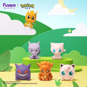 Pokémon Little Encounters Vol 3 Figure | Summer Sale  | Cute Mewtwo Mew Gengar Dragonite Mini Ornament | Mystery Blind Box Toy | mini pokemon ball