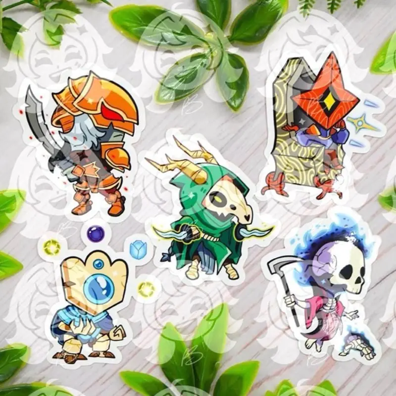Slay the Spire Stickers Video Game Gift for Friend Laptop Water Bottle Car Decal Cute Gamer Sticker Pack Indie Game Sticker Gift