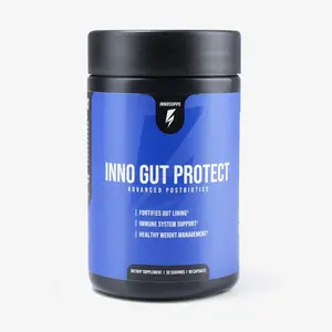 Inno Supps Inno Gut Protect - Fortify Gut Health, Boost Immunity & Manage Weight - Supports Digestion, Gut Lining & Immune System - 90 Capsules