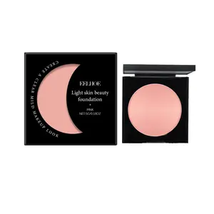EELHOE Pink Hydrating Concealer Foundation Cream | Lightweight Moisturizing Glow Full Coverage Foundation for Oily Dry Skin Long Lasting Waterproof