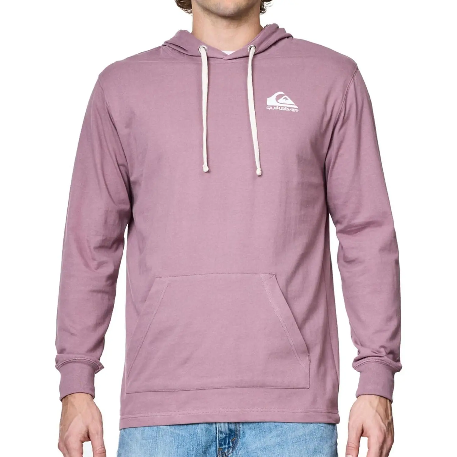 Quiksilver Hoodies for Men, Big and Tall Jersey Pullover Lightweight Sweatshirts for Men, Cotton Casual Hoodie