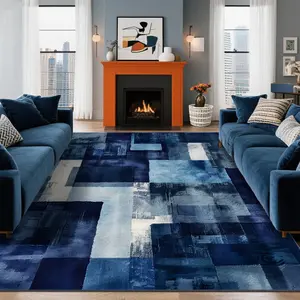 Luxury Vintage Patterned Velvet Carpet, Soft Comfortable Home Decor Rug, Living Room Sofa Mat, Bedroom Bedside Rug, Multi-Scene Use,merry Christmas、let it snow