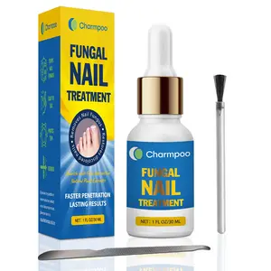 Charmpoo Toenail Fungus Treatment Extra Strength: Nail Fungus Treatment for Toenails and Fingerail for Thick Yellow Discoloration Damaged Nails 1 FL OZ(30 ML)