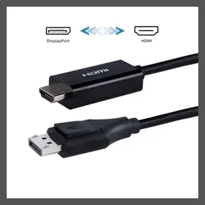 Philips 6' Display Port to HDMI Cable - Black