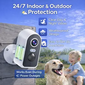 【2026 Big Sales】SENTKENG-Outdoor Indoor Wireless Security Camera 2.4G WI-FI Smart WiFi Camera for Home Security, Baby Watching,360° Al Motion Detection  Pet Monitoring, Night Vision, Motion Alert, Two-Way Audio, Remote App Control Local