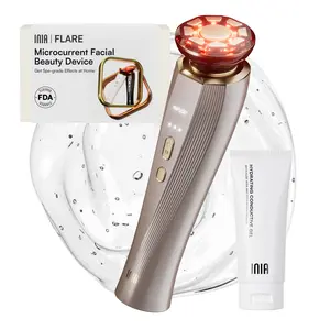 [New Color Drop] INIA FLARE All-in-One Facial Beauty Device, 3-in-1 Facial Massager Beauty Device for Face and Neck Skin Rejuvenation Lifting/ Tightening/ Infusing, Mother's Day Special Gift