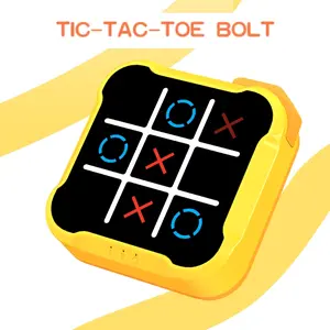 Super Tic Tac Toe, Electronic Educational Children's Toy, Four-In-One Memory Training Chess, Ai Battle, Multi-Functional Board For Tabletop Games