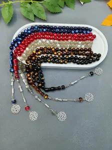 45 Beads 10mm Graduated Resin Prayer Beads, Unisex Casual Style Bracelet for Daily Prayer and Festival Gift, All Seasons Fashion Accessory