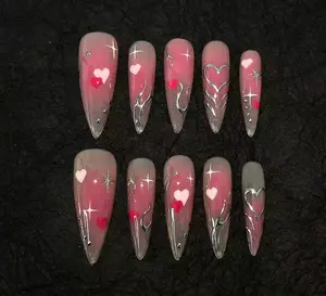 malka-(US)--4-7 Customized Bundle N.ail.s Picked In Live Crystal Liveroom