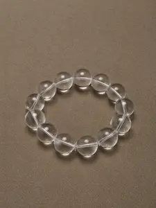 Statement Bracelet in Large Natural Clear Quartz