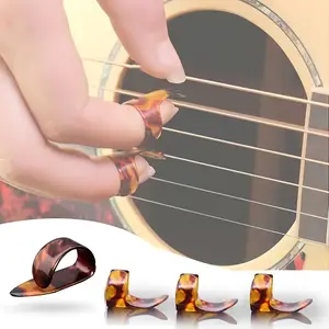 6pcs Thumb Picks and Finger Picks - Best for Fingerstyle Guitar, Banjo or Ukulele.