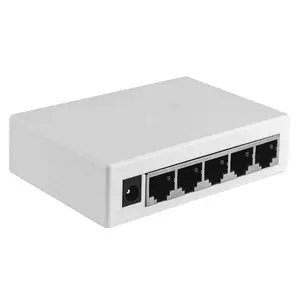 Gigabit network switch five-port network cable splitter Ethernet switch 5 ports suitable for surveillance cameras