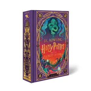Harry Potter and the Goblet of Fire Book 4 Interactive Illustrated Edition with 8 Unique Elements Perfect Gift for Fans