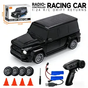 1：24 scale chameleon purple rc drift off road cars with full proportional throttle for indoor drifting outdoor trails friend gatherings hobby sessions and rainy day fun