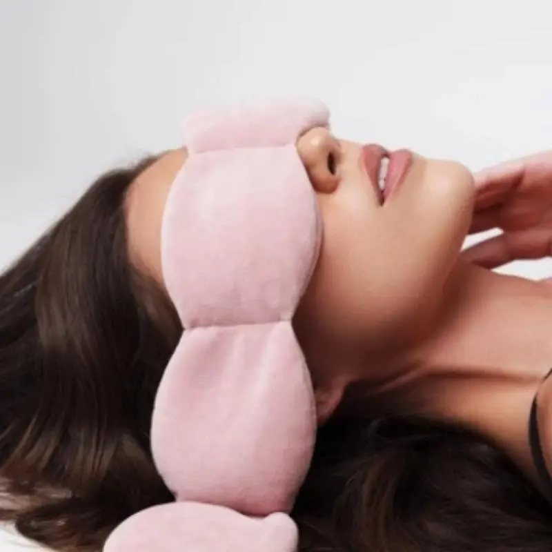 NODPOD The Weighted Blanket For Your Eyes BLUSH PINK NEW Sleep EYE MASK SEALED!