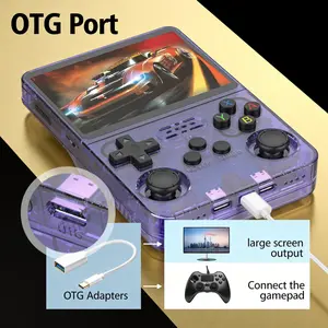 R36S Handheld Console - 3.5" IPS, 128GB, Expandable Gaming & Multimedia Device hd color screen