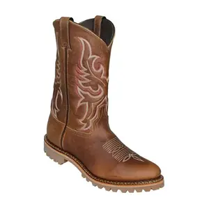 Abilene Crossover (R Toe) - Men's Bison Leather Cowboy Boots