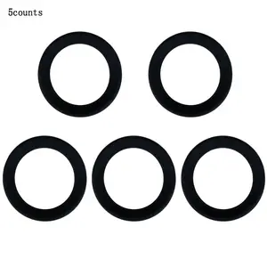 Silicone Saxophone Mute Ring, 5 Counts Soft Silicone Mute Ring, Musical Instrument Accessories for Saxophone, Music Accessories