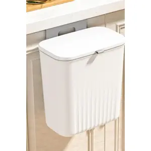 Kitchen Supplies Household Appliances Storage Shelves Household Goods  Kitchen Organizer  Kitchen Items Lid Rack White