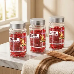 3 bottles, 120 capsules, no-rinse hair care essential oil, Moroccan argan oil, hair capsule treatment essence, conditioner hair oil, Moisturizing Hair Oil