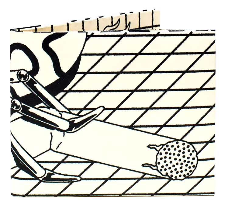 Got a Square Slim Wallet - Tyvek® Waterproof Tear-proof Artist-designed Paperwallet for 12-16 Cards & Cash