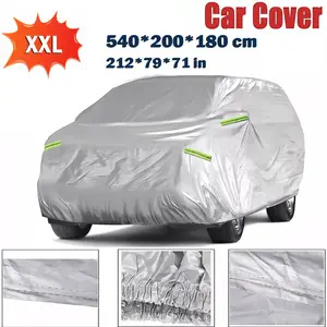 Full Car Cover Outdoor Sun Dust Scratch Rain Snow Waterproof Breathable For SUV