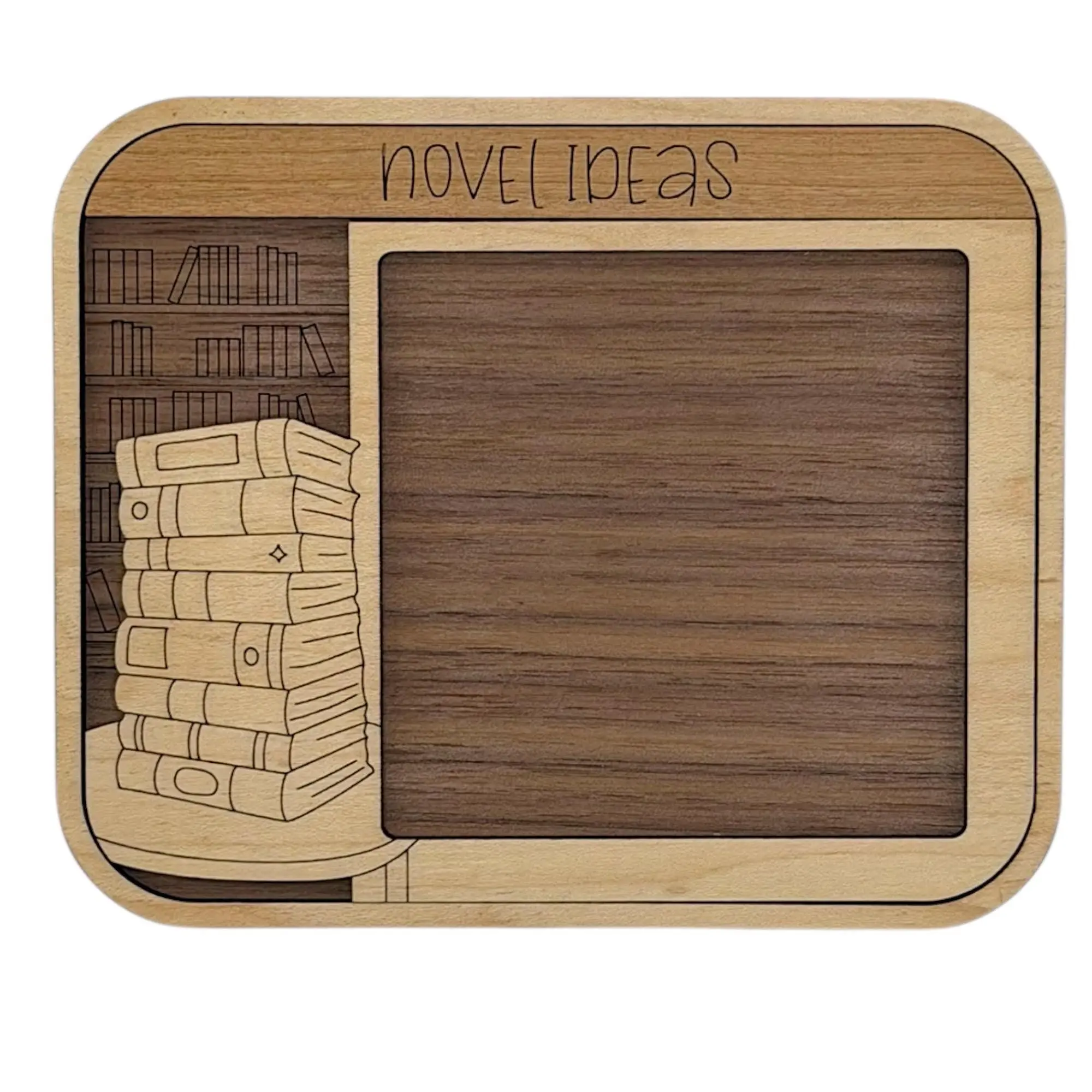 Book Lovers Notepad Holder