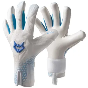 WVVOU Soccer Goalie Gloves for Adults and Youth, Professional Goalkeeper Gloves, Breathable Soccer Gloves, High Performance Guantes De Portero with 4+3mm Sticky Super Grip Latex Palm，Breathable,Professional,Soccer,Goalie,Gloves Football Equipment